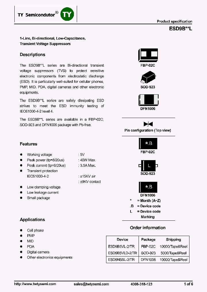 ESD9B5VL_7953113.PDF Datasheet