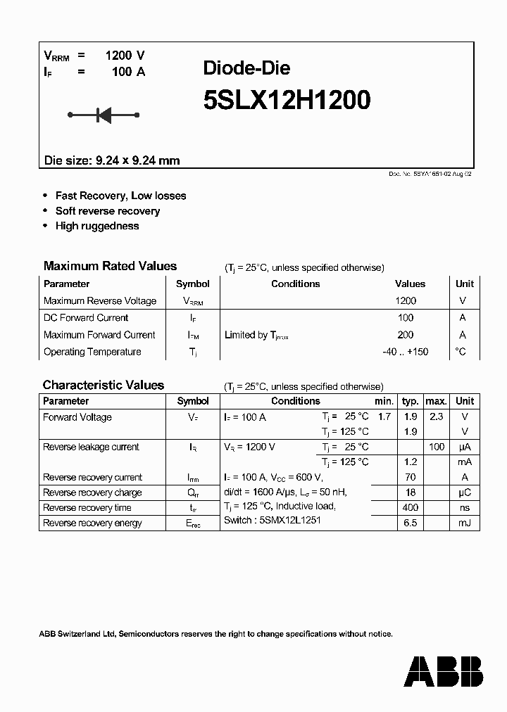 5SLX12H1200_7968819.PDF Datasheet