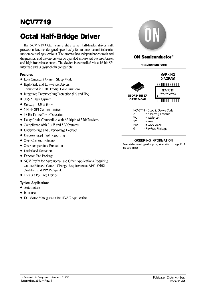 NCV7719DQR2G_7970469.PDF Datasheet