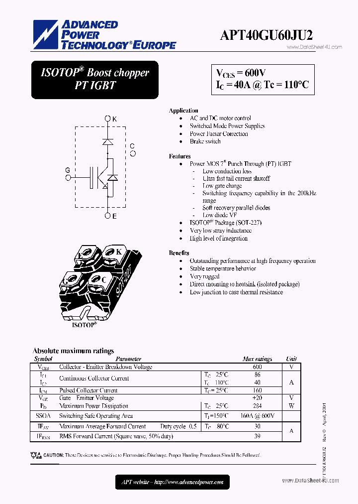 APT40GU60JU2_7795918.PDF Datasheet