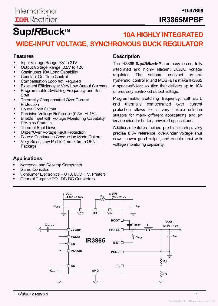 IR3865MPBF_7802864.PDF Datasheet