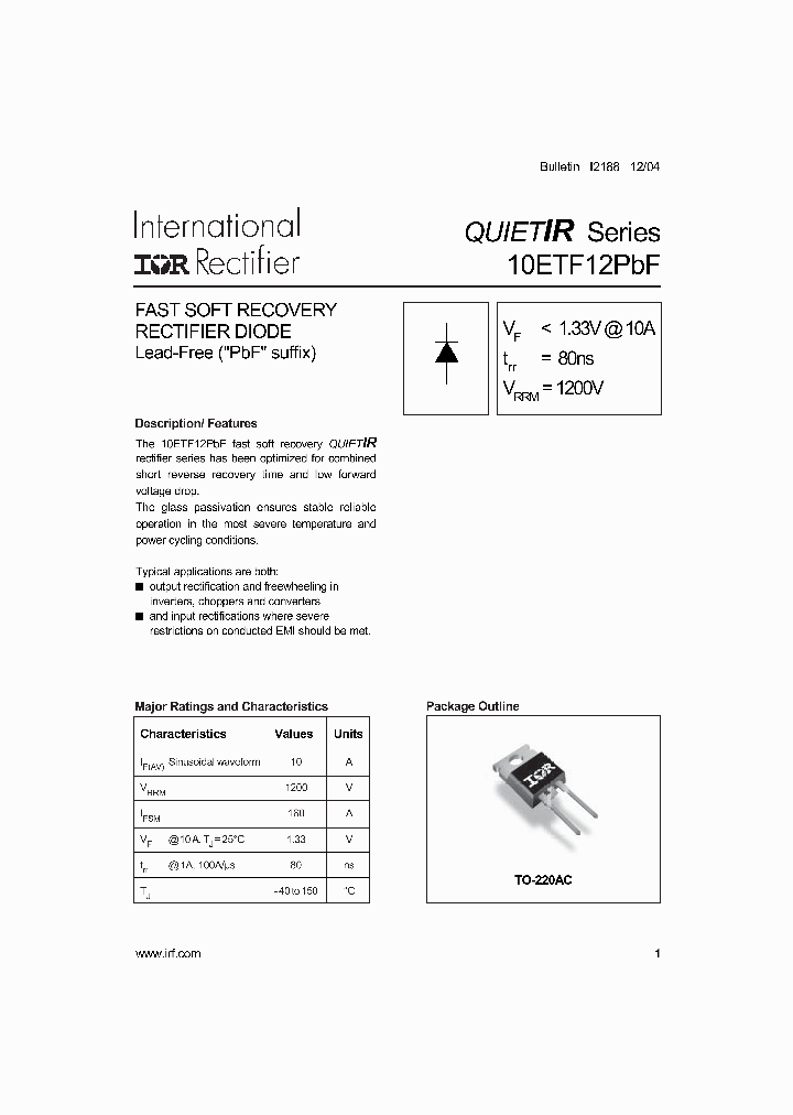VS-10ETF12PBF_7999192.PDF Datasheet