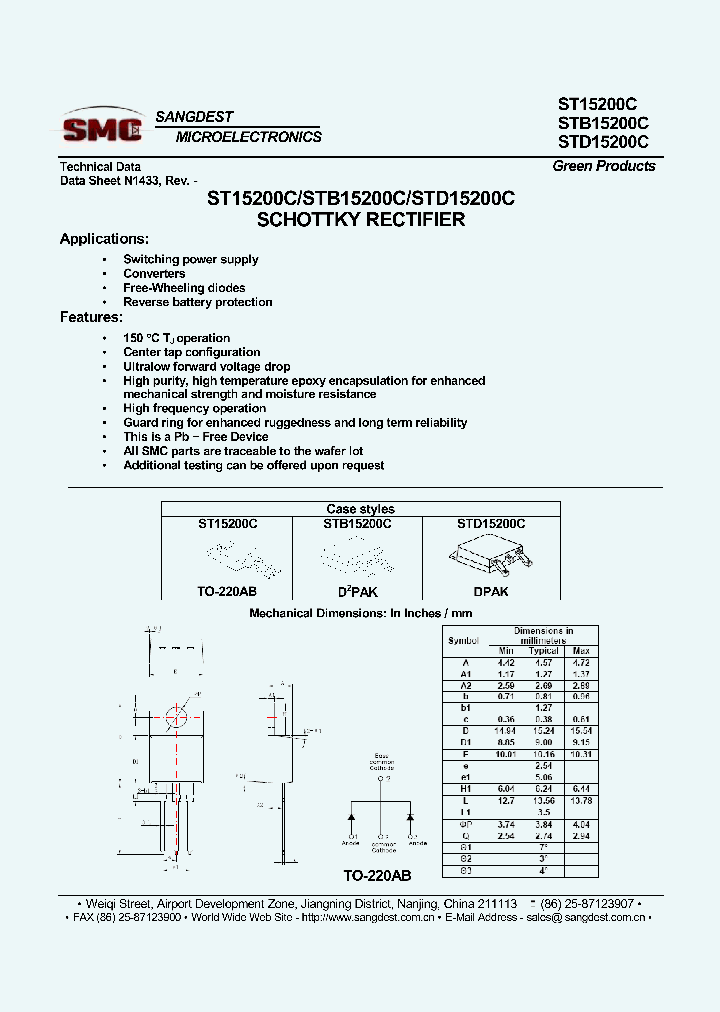 STB15200C_8001144.PDF Datasheet