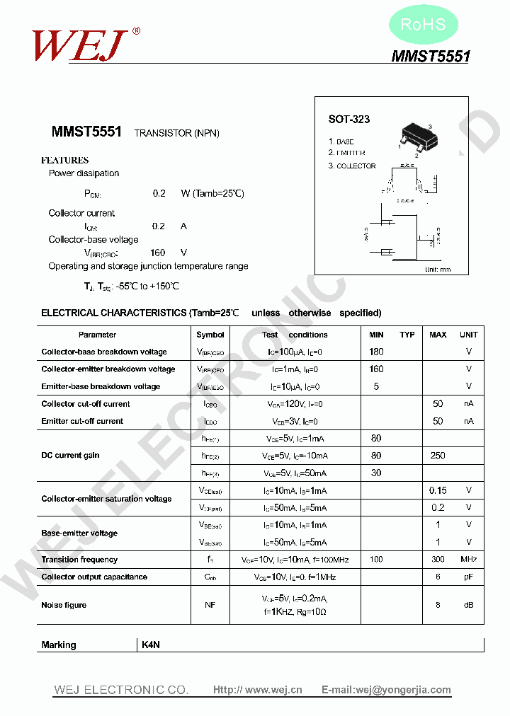 MMST5551_8003178.PDF Datasheet