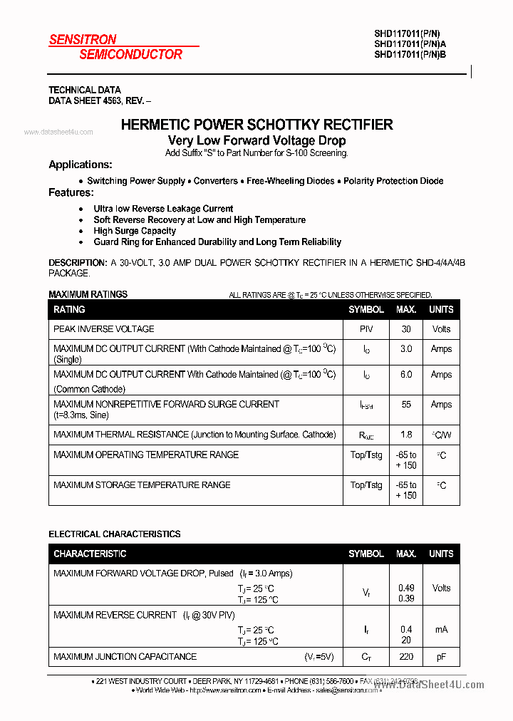 SHD117011A_7802680.PDF Datasheet