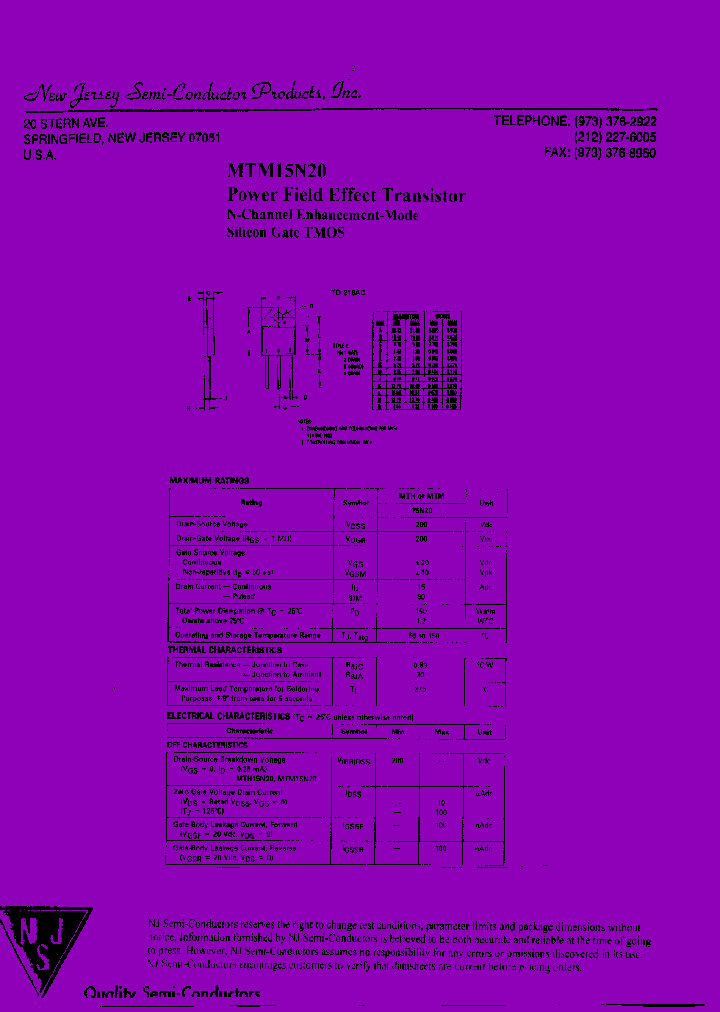 MTM15N20_8008515.PDF Datasheet