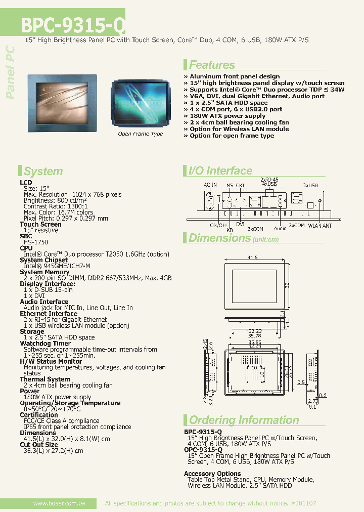 OPC-9315-Q_8012492.PDF Datasheet