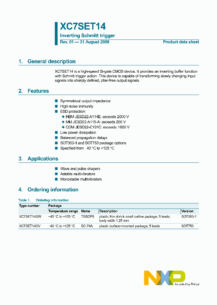 XC7SET14_8026700.PDF Datasheet