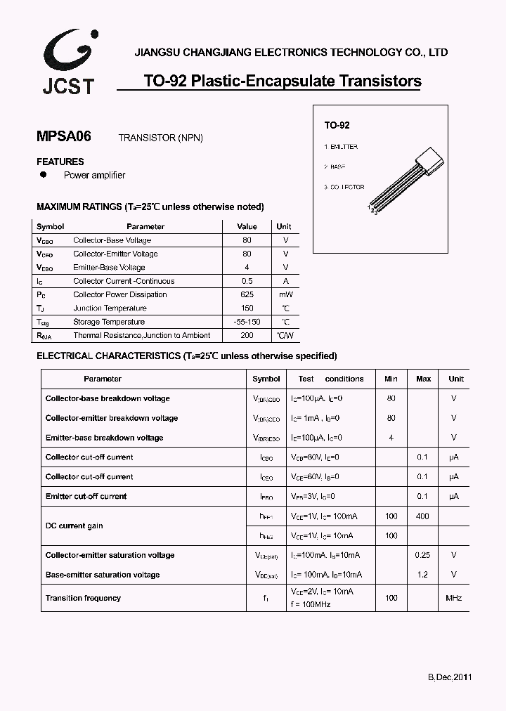 MPSA06_8027542.PDF Datasheet