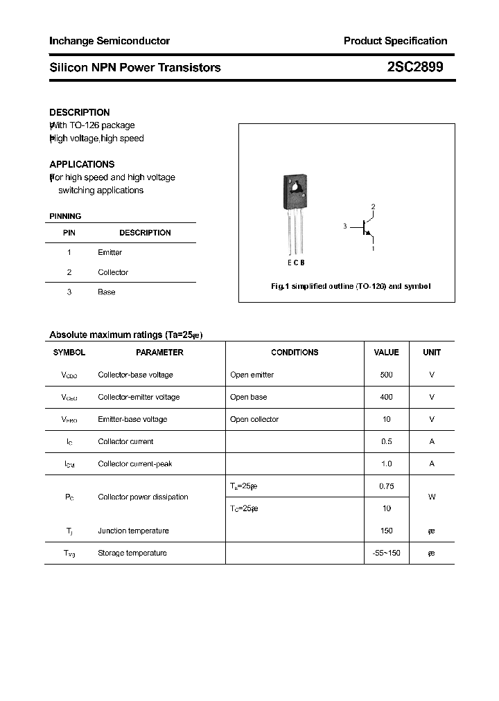 2SC2899_8030824.PDF Datasheet