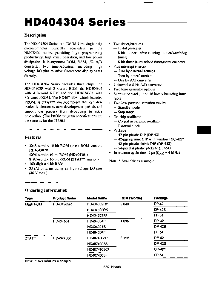 HD404304P_8032320.PDF Datasheet