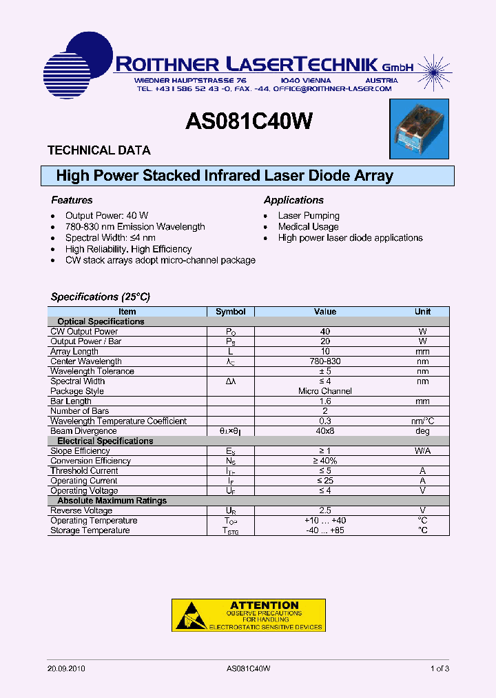 AS081C40W_8032802.PDF Datasheet