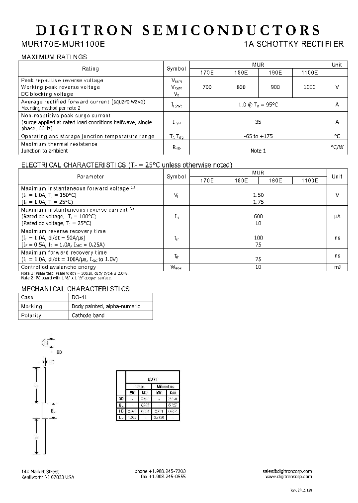 MUR1100E_8035177.PDF Datasheet