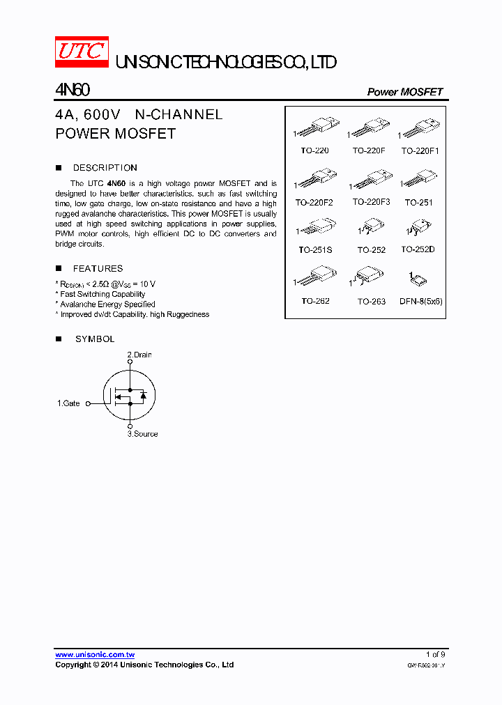 4N60G-TND-R_8049828.PDF Datasheet