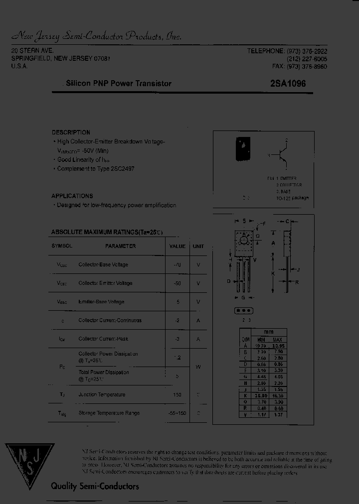 2SA1096_8052083.PDF Datasheet