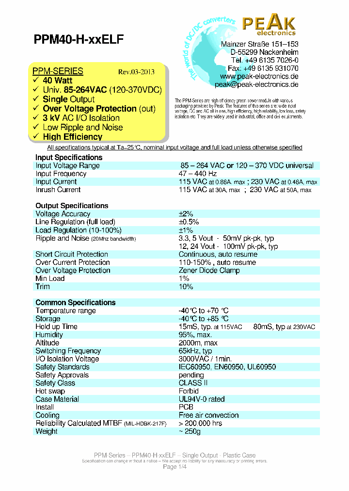 PPM40-H-12ELF_8053980.PDF Datasheet