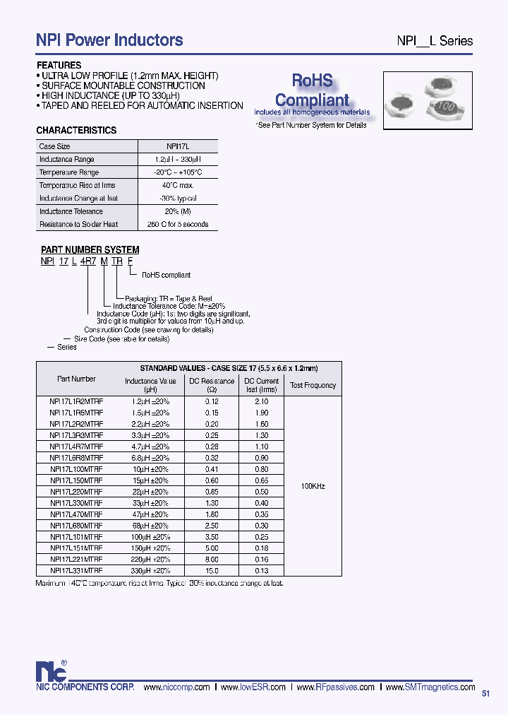 NPI-L_8059839.PDF Datasheet