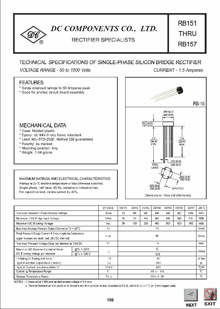 RB154_8076690.PDF Datasheet