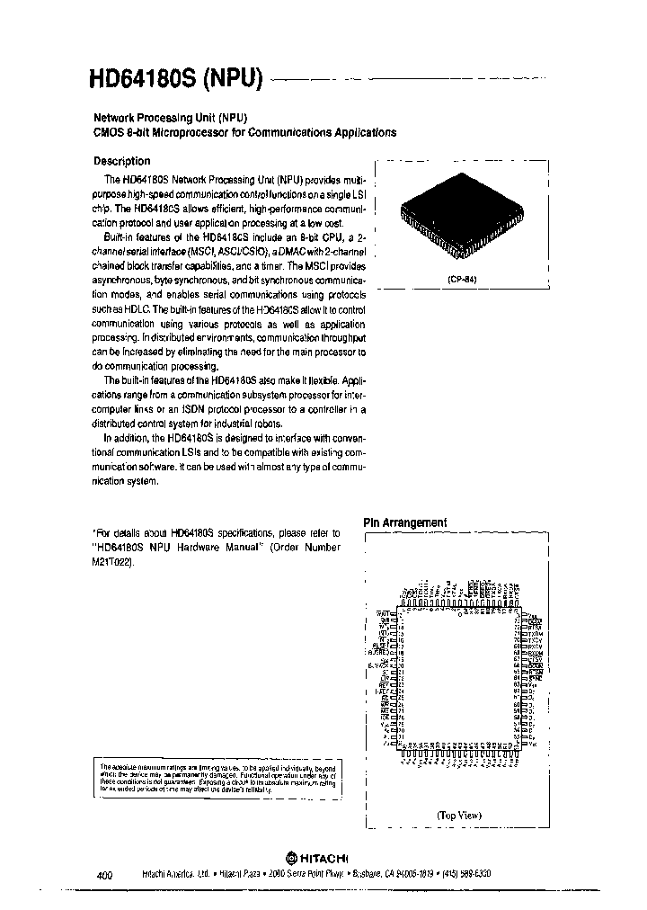 HD64180SCP10_8076150.PDF Datasheet