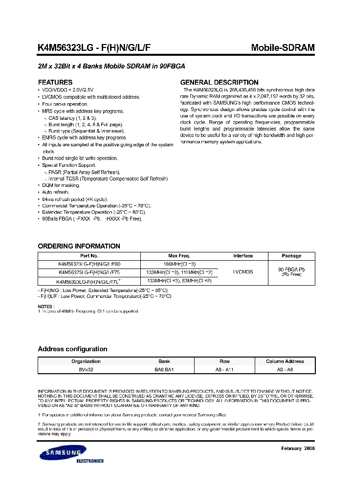 K4M56323LG-HN75T_8095554.PDF Datasheet