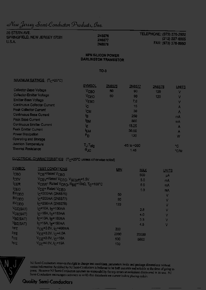 2N6577_8100200.PDF Datasheet