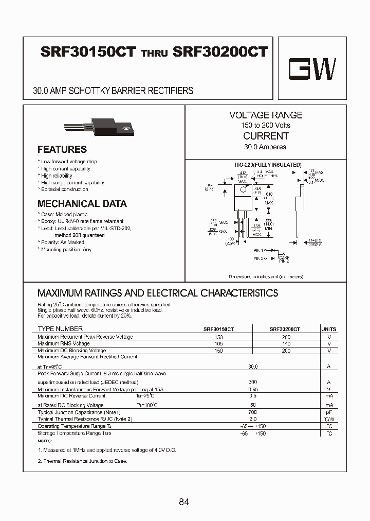 SRF30150CT_8101685.PDF Datasheet