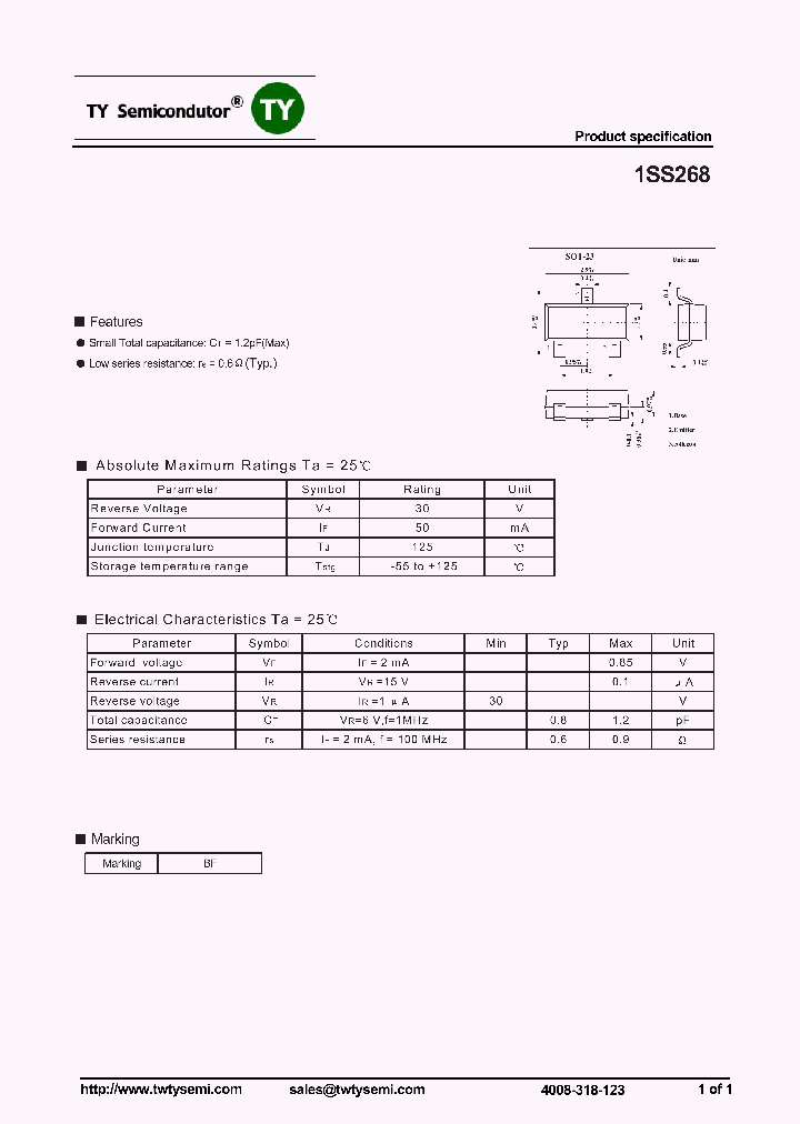 1SS268_8106787.PDF Datasheet