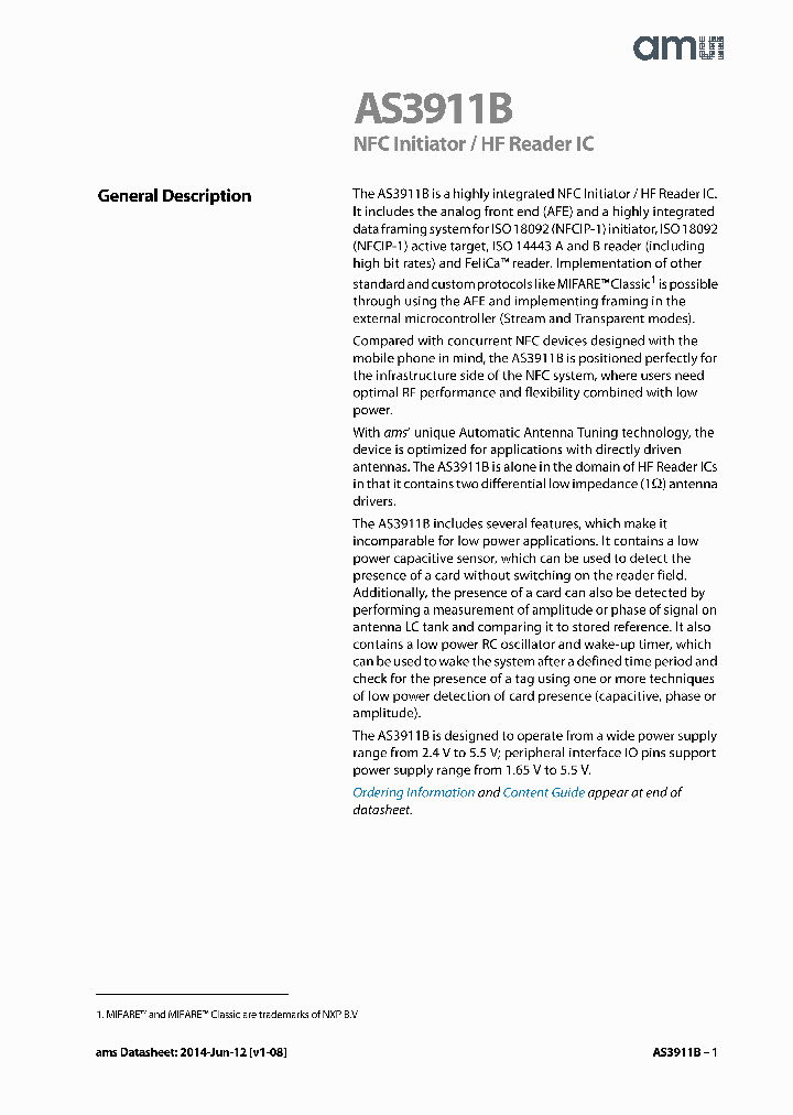 AS3911B_8108368.PDF Datasheet