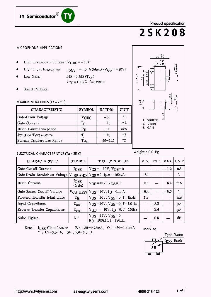 2SK208_8110646.PDF Datasheet