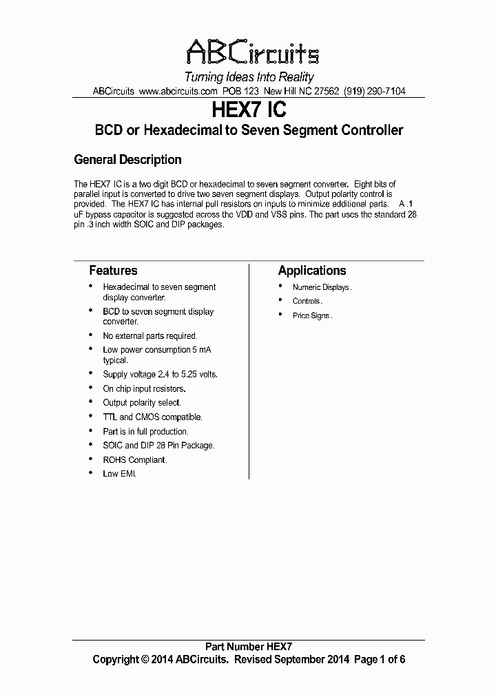 HEX7_8111395.PDF Datasheet