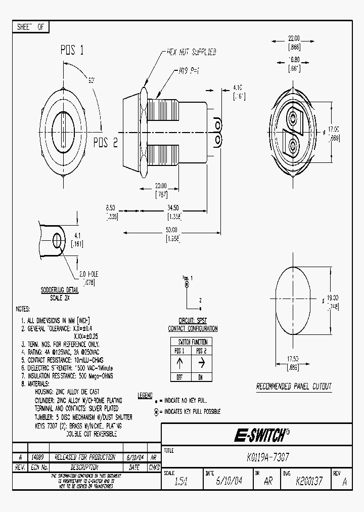 KO119A-7307_8111487.PDF Datasheet