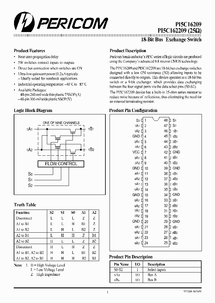 PI5C16209A_8115280.PDF Datasheet