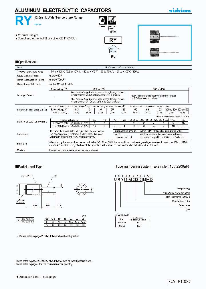 URY2A101MHD_8117972.PDF Datasheet