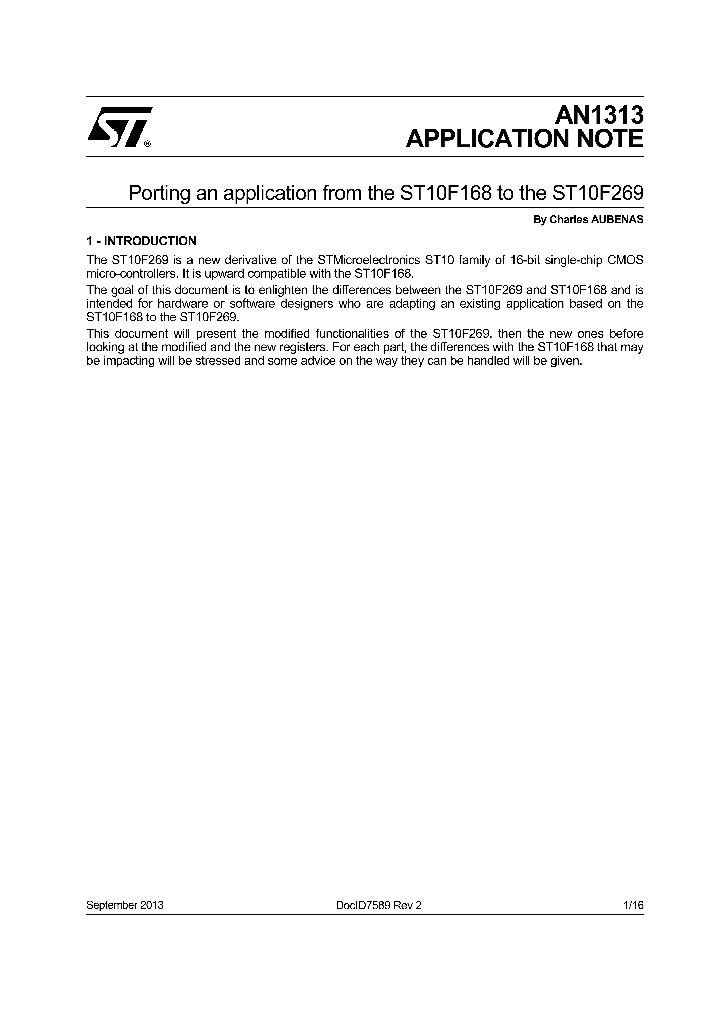 AN1313_8128080.PDF Datasheet