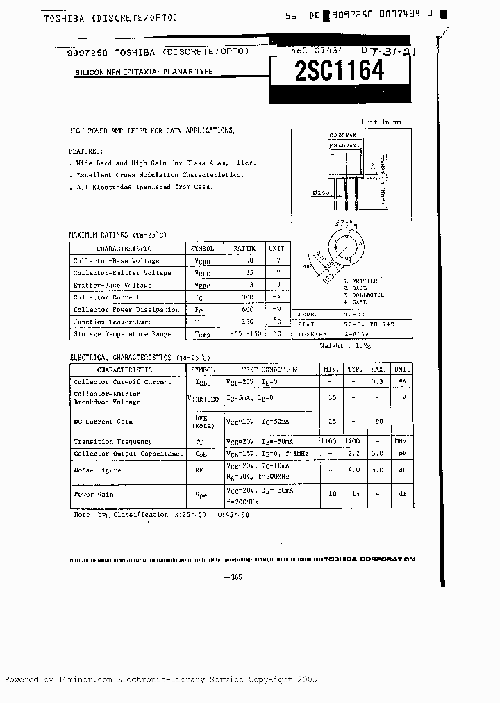 2SC1164_8141353.PDF Datasheet