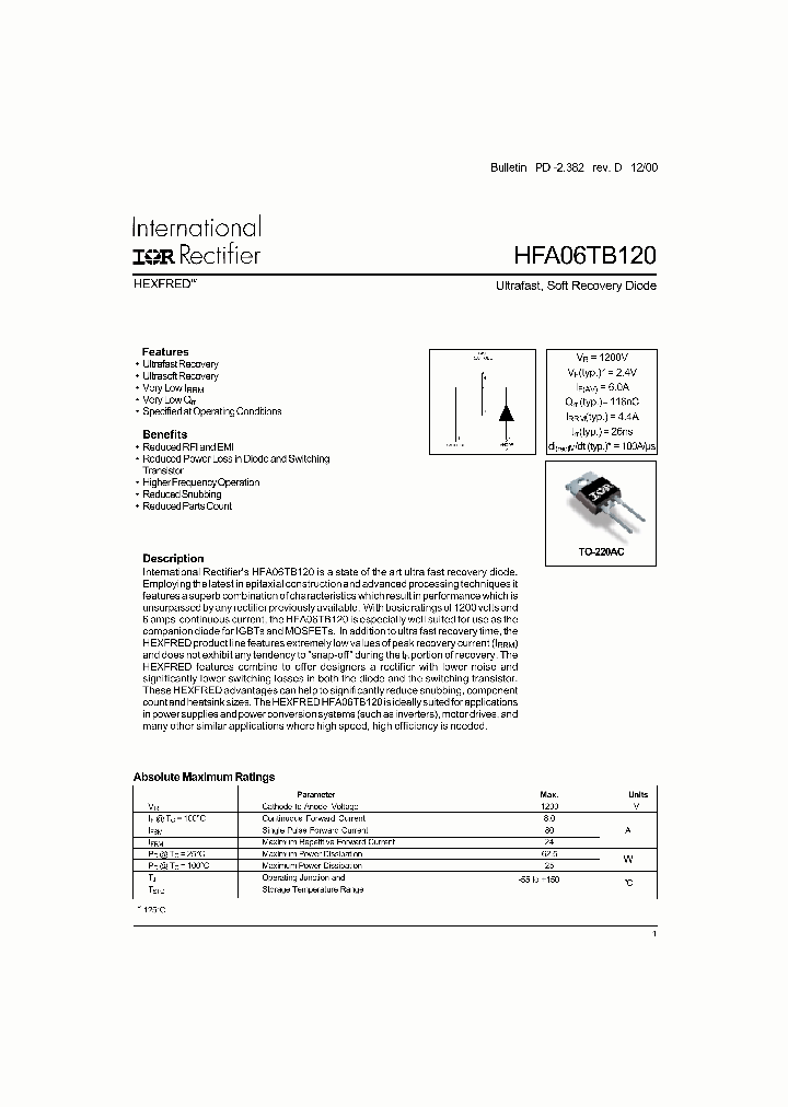 VS-HFA06TB120PBF_8155495.PDF Datasheet