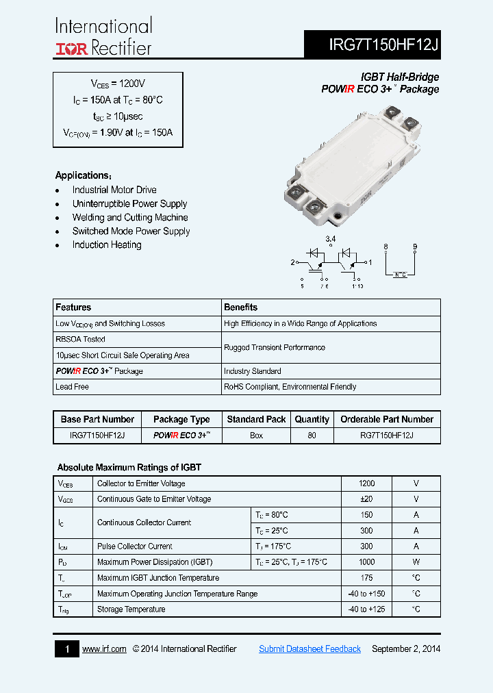IRG7T150HF12J_8156094.PDF Datasheet