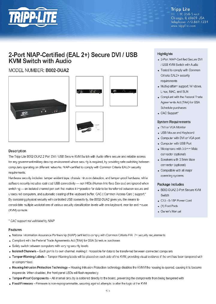 B002DUA2_8162550.PDF Datasheet