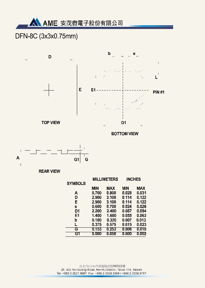 DFN-8C_8163016.PDF Datasheet