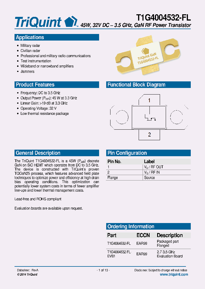 T1G4004532-FLEVB1_8163610.PDF Datasheet