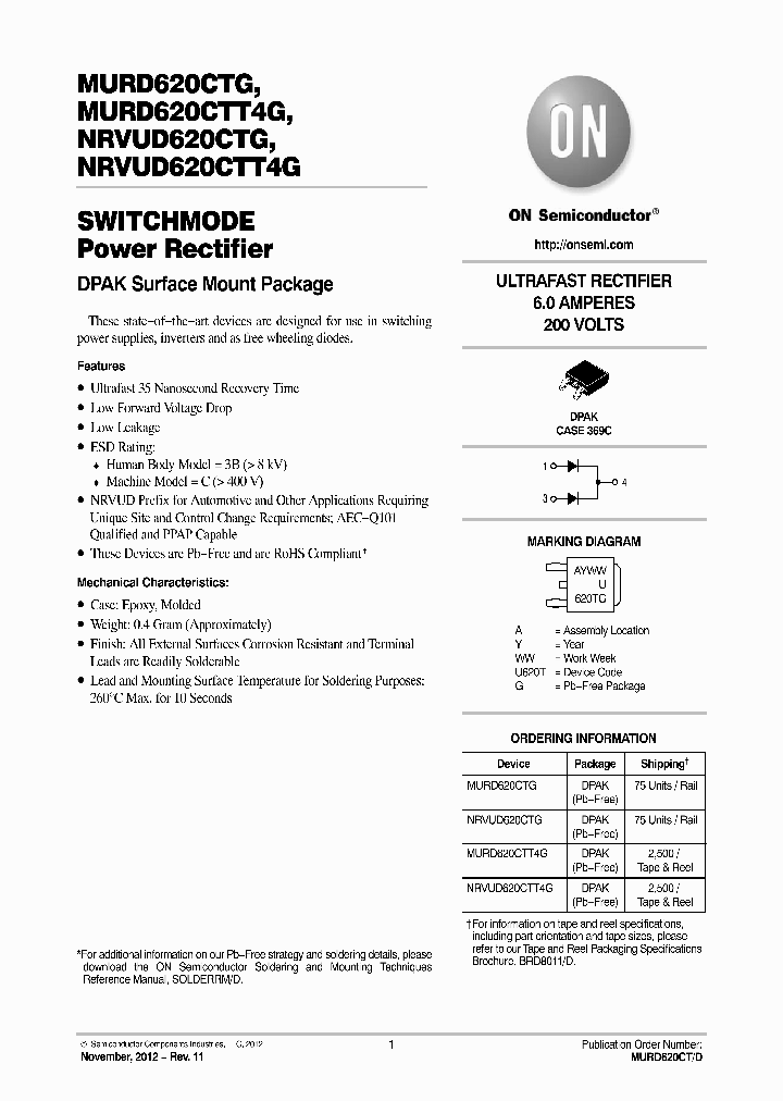 NRVUD620CTG_8165037.PDF Datasheet