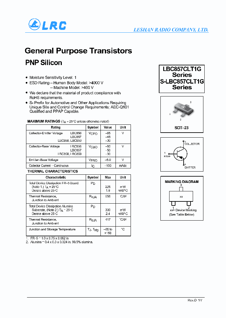 LBC857CLT1G-15_8186477.PDF Datasheet