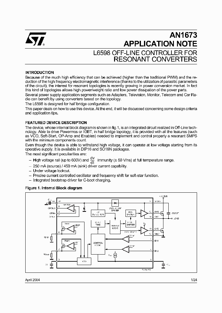 AN1673_8192343.PDF Datasheet