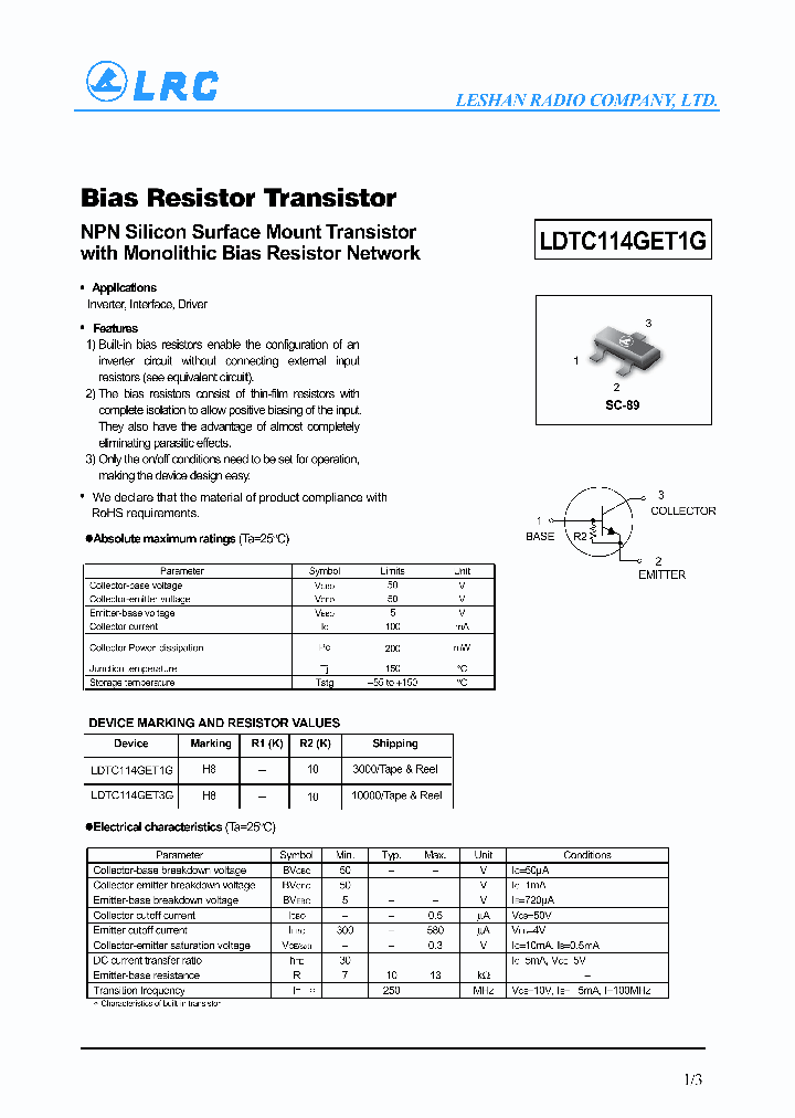 LDTC114GET1G-15_8197317.PDF Datasheet