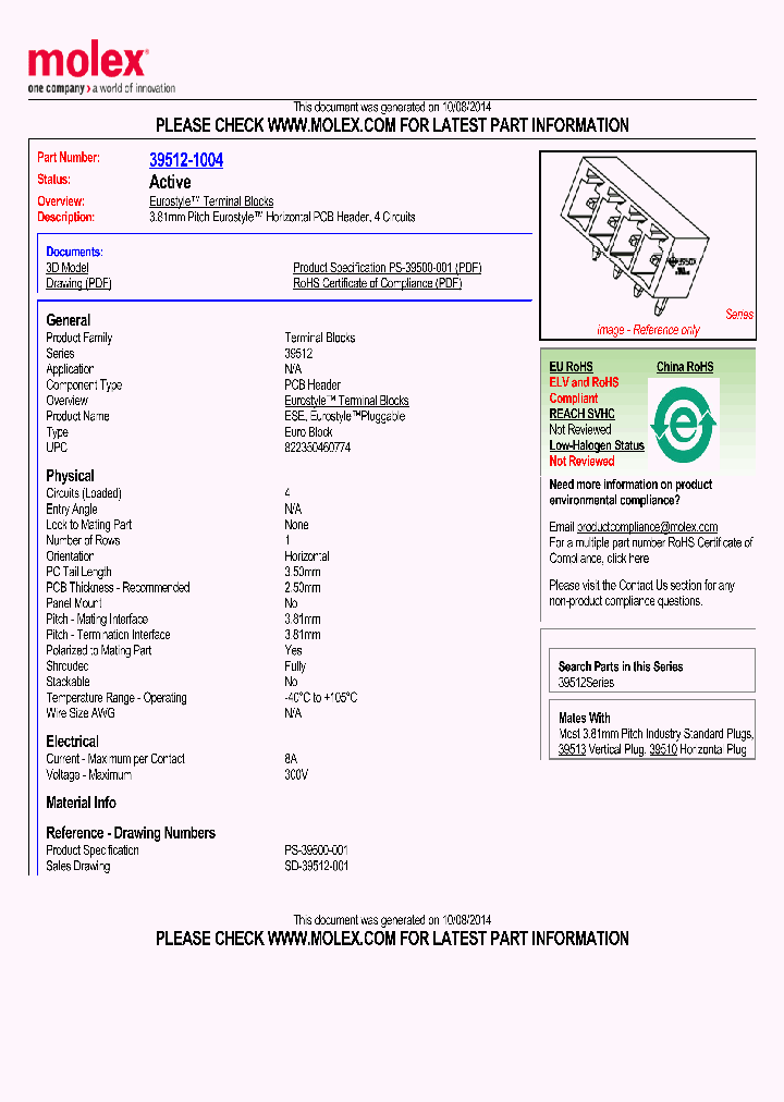 39512-1004_8205689.PDF Datasheet