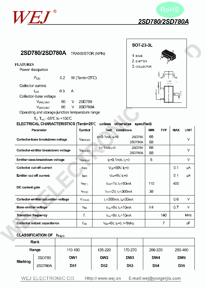 2SD780_8211134.PDF Datasheet