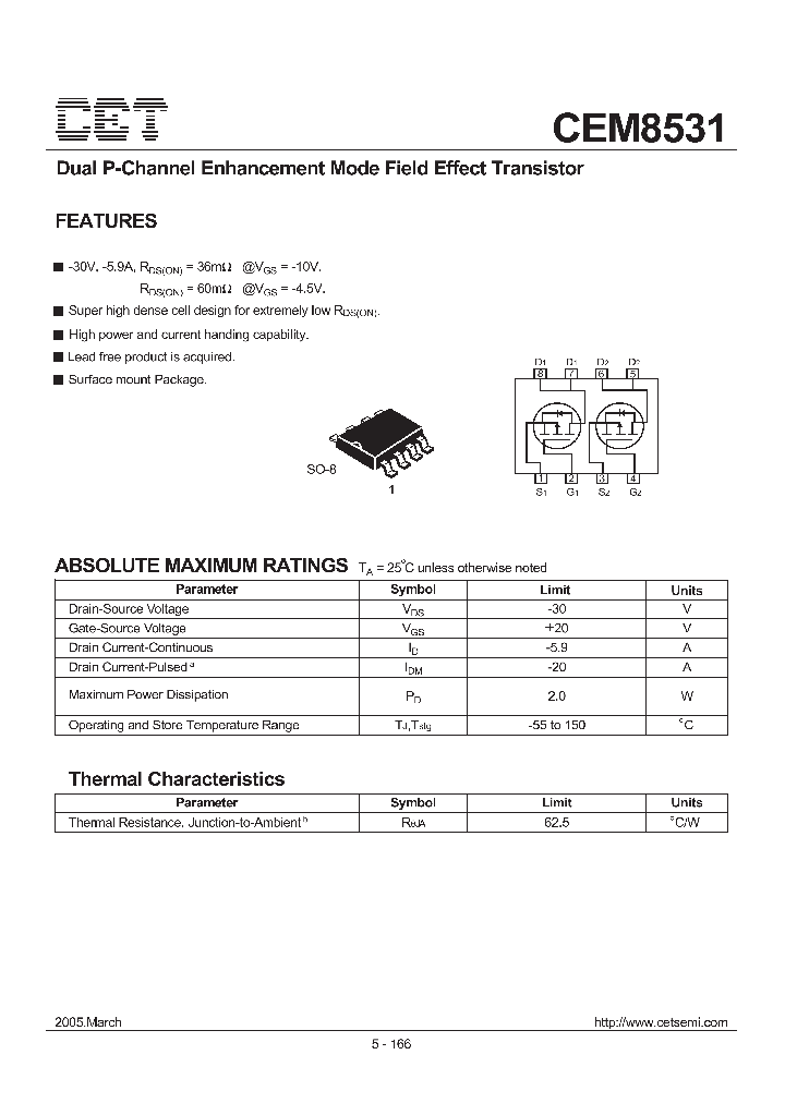 CEM8531_7831447.PDF Datasheet