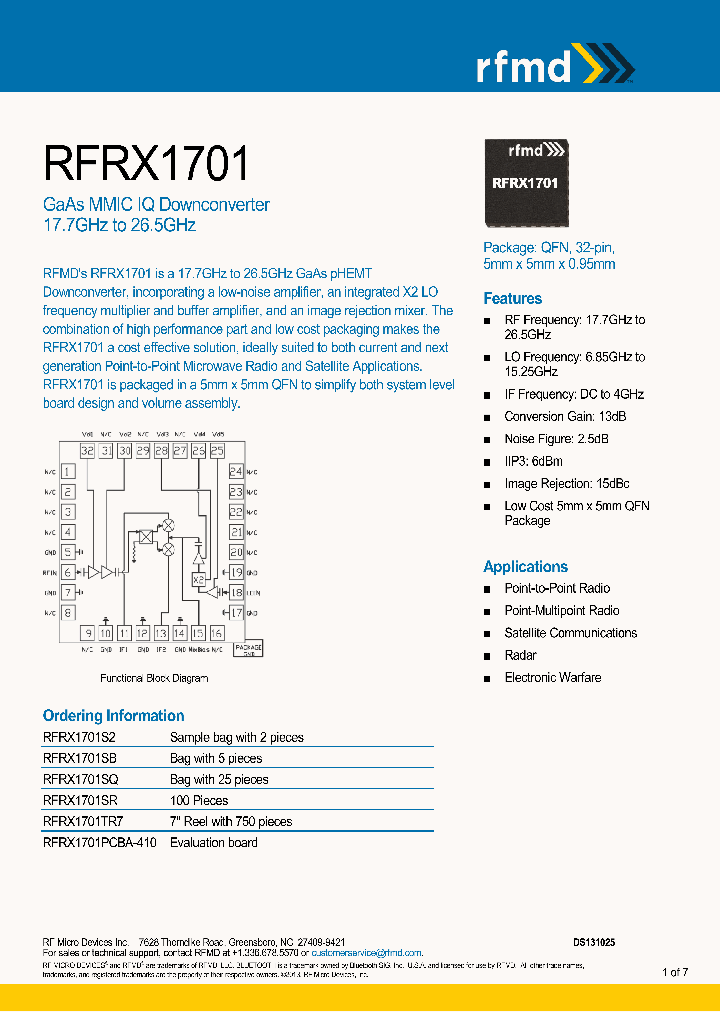 RFRX1701PCBA-410_8213366.PDF Datasheet