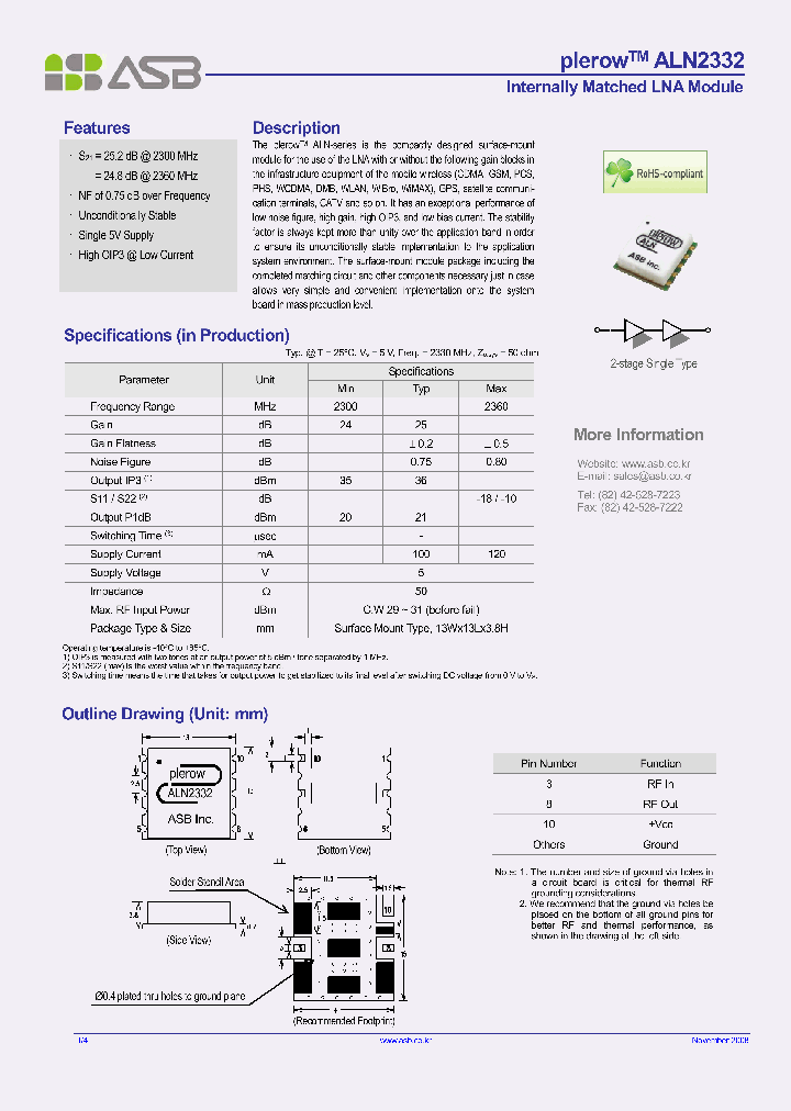 ALN2332-13_8213482.PDF Datasheet