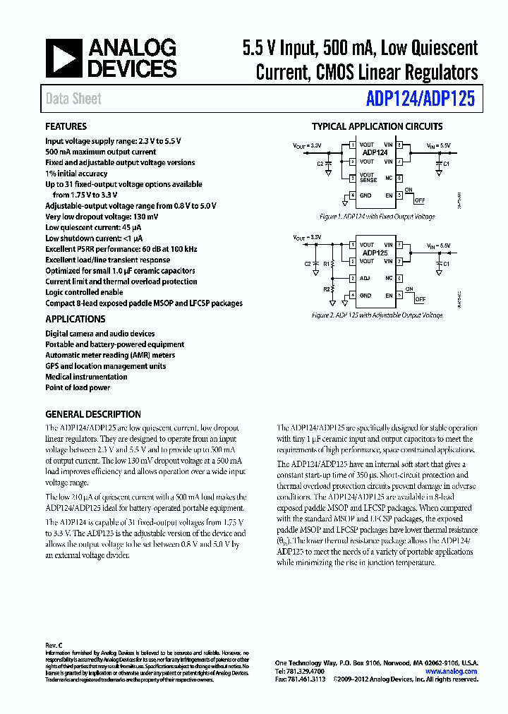 ADP125_8214770.PDF Datasheet